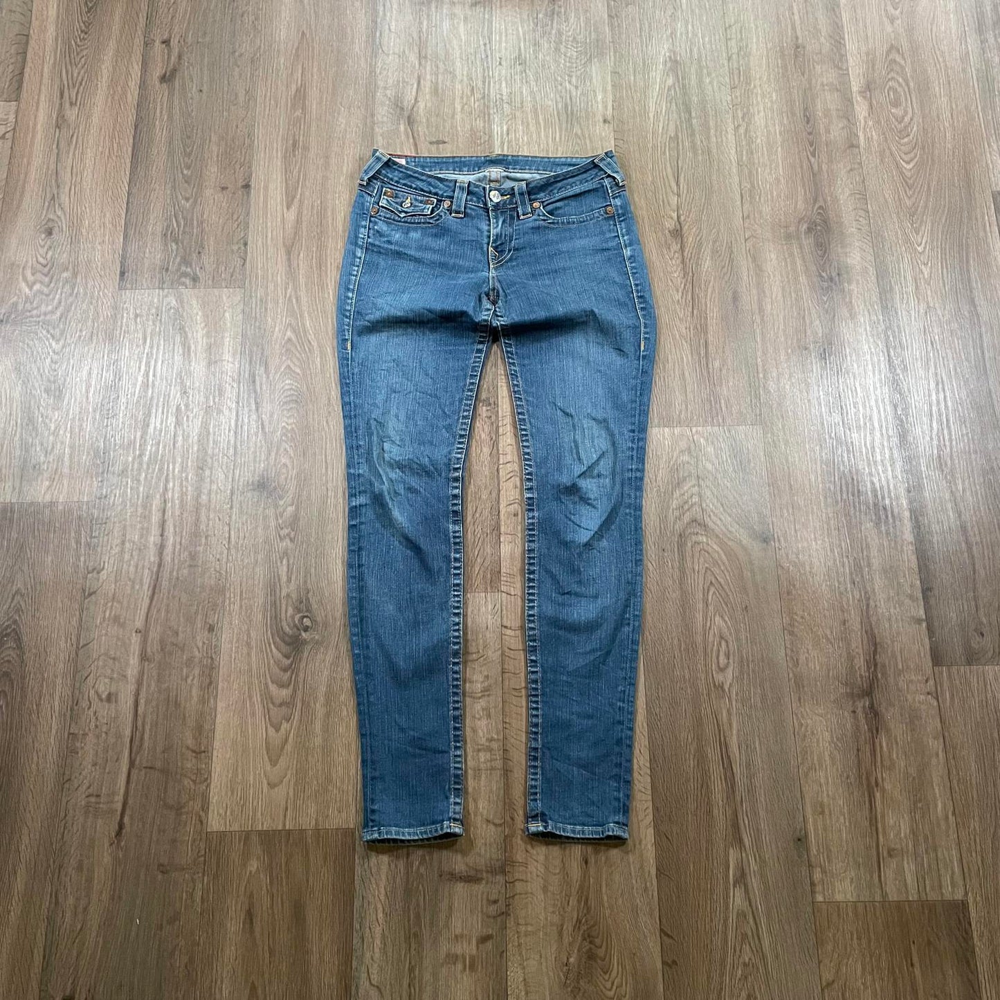 True Religion Jodie Blue Skinny Jeans W33 L34