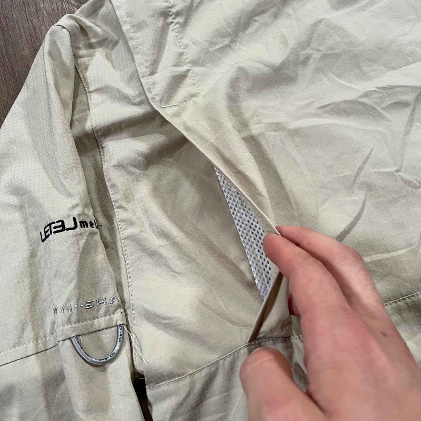 Vintage Columbia PFG Long Sleeve Shirt Beige