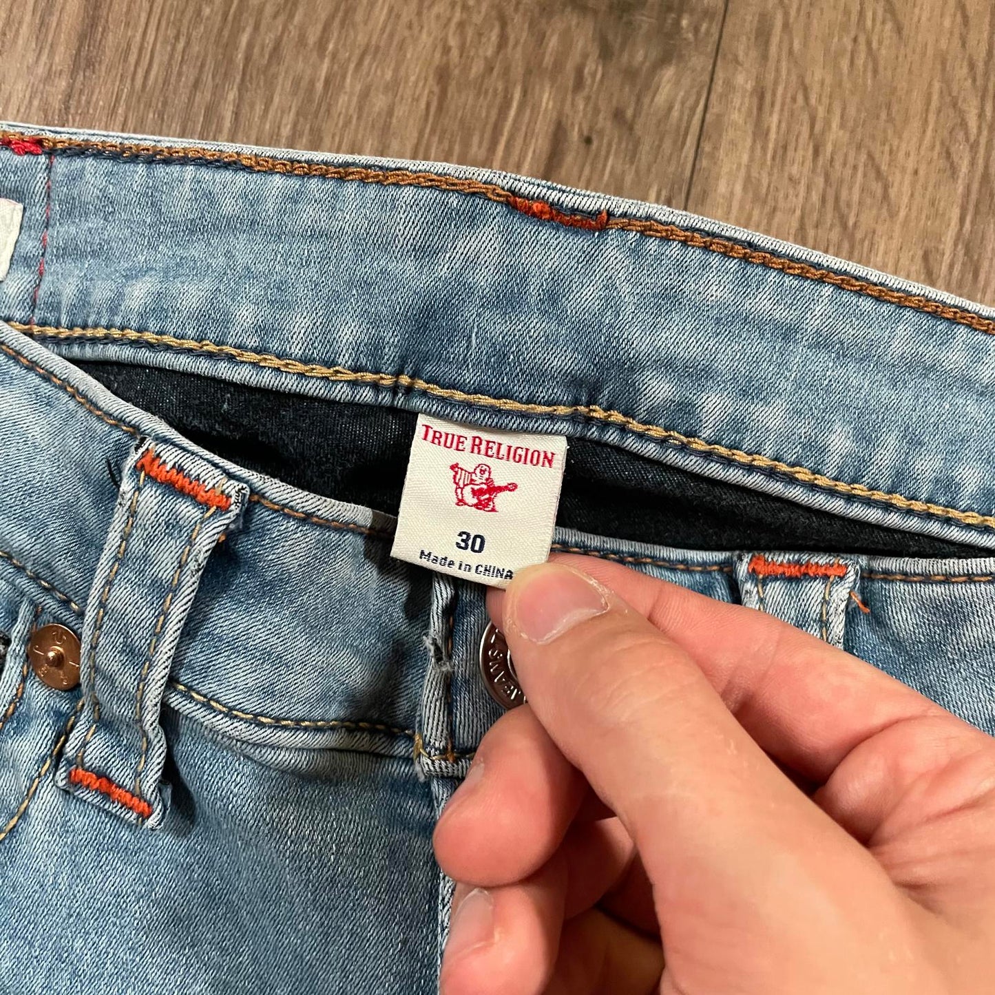 True Religion Mid Rise Skinny Jeans W30 L29