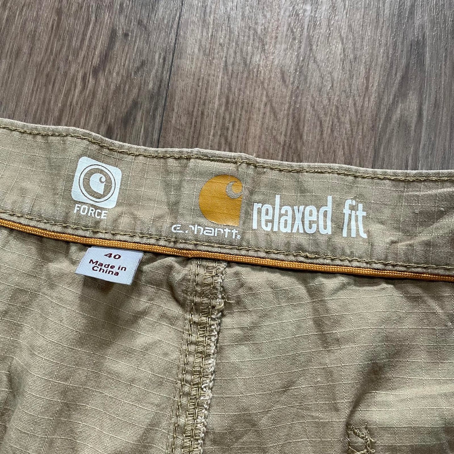 Carhartt Force Beige Shorts