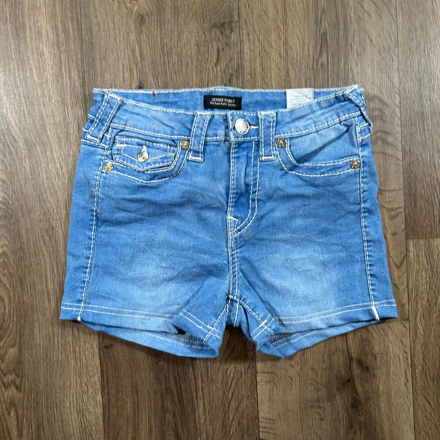 True Religion Light Blue Shorts