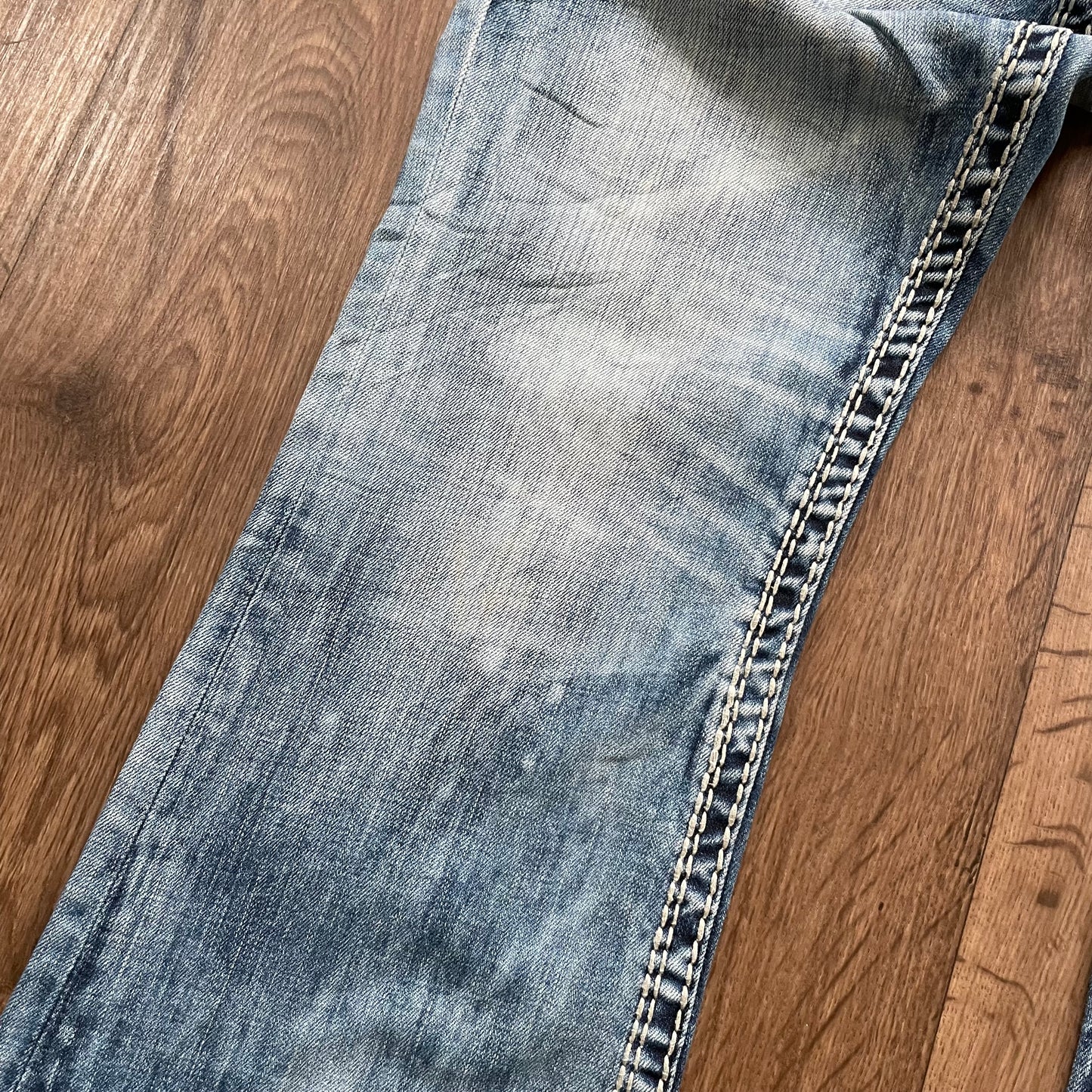 Rock Revival Acid Wash Boot Cut Jeans