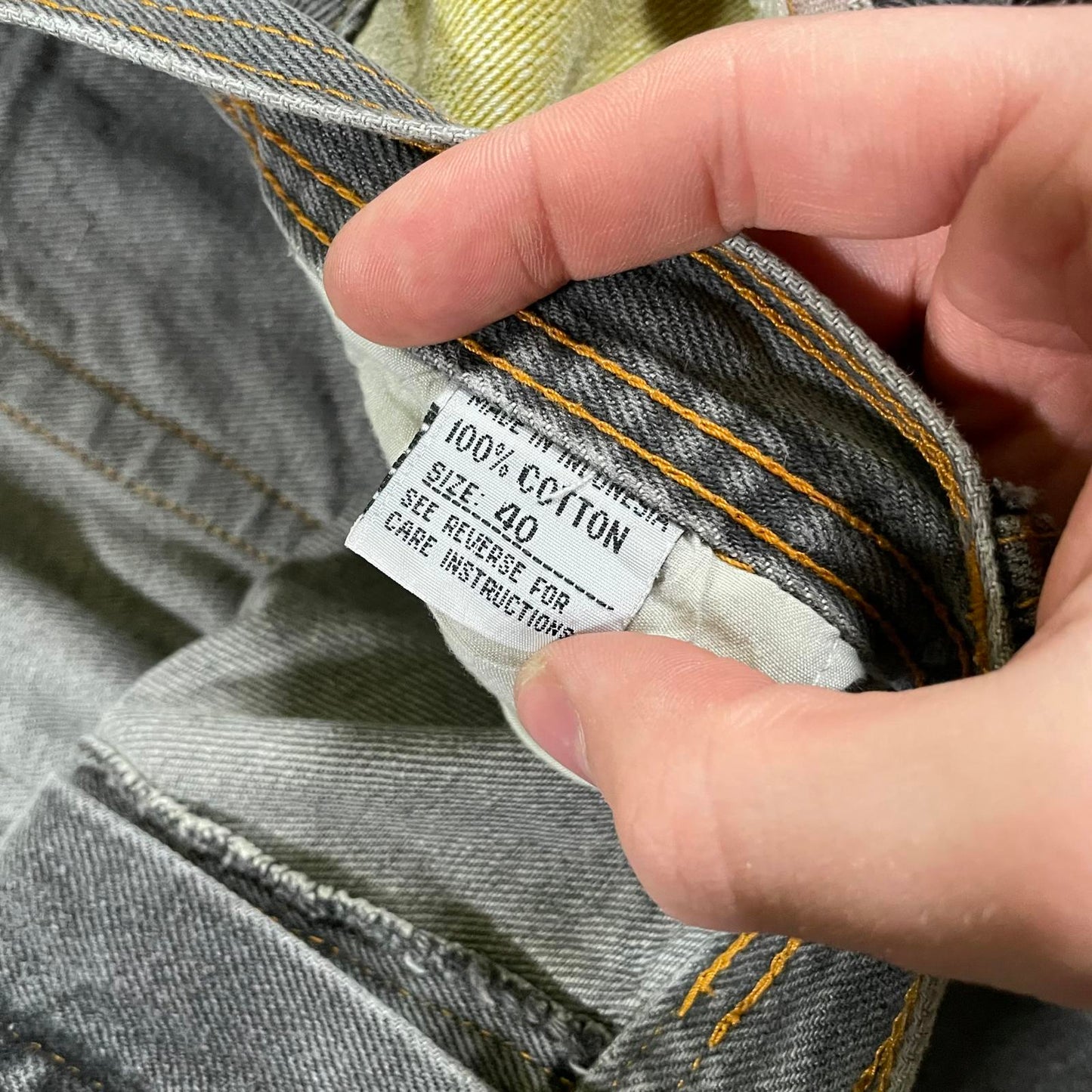 Rave Vintage Dare by Giovanni Colourblock Hip Hop Jeans