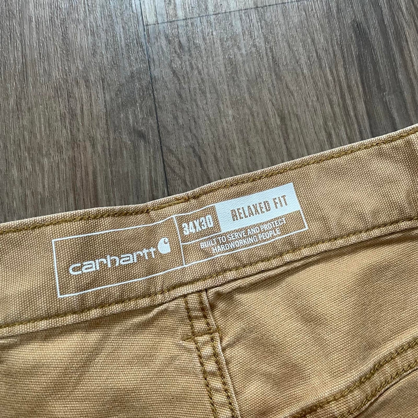 Carhartt Tan Carpenter Trousers – W34 L30