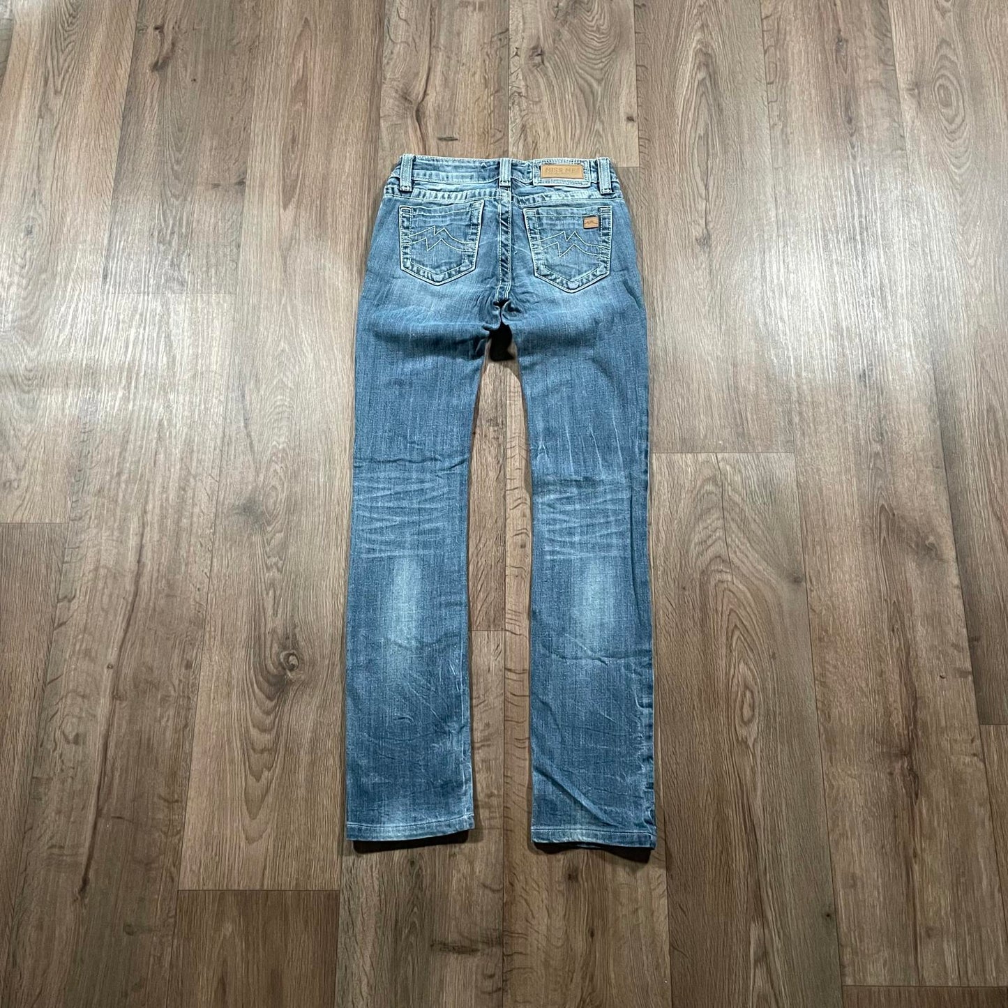 Miss Me Embroidered Straight Jeans