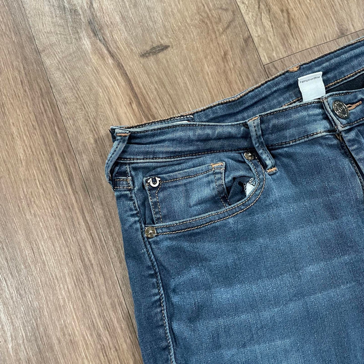 True Religion Blue Skinny Jeans W31 L31