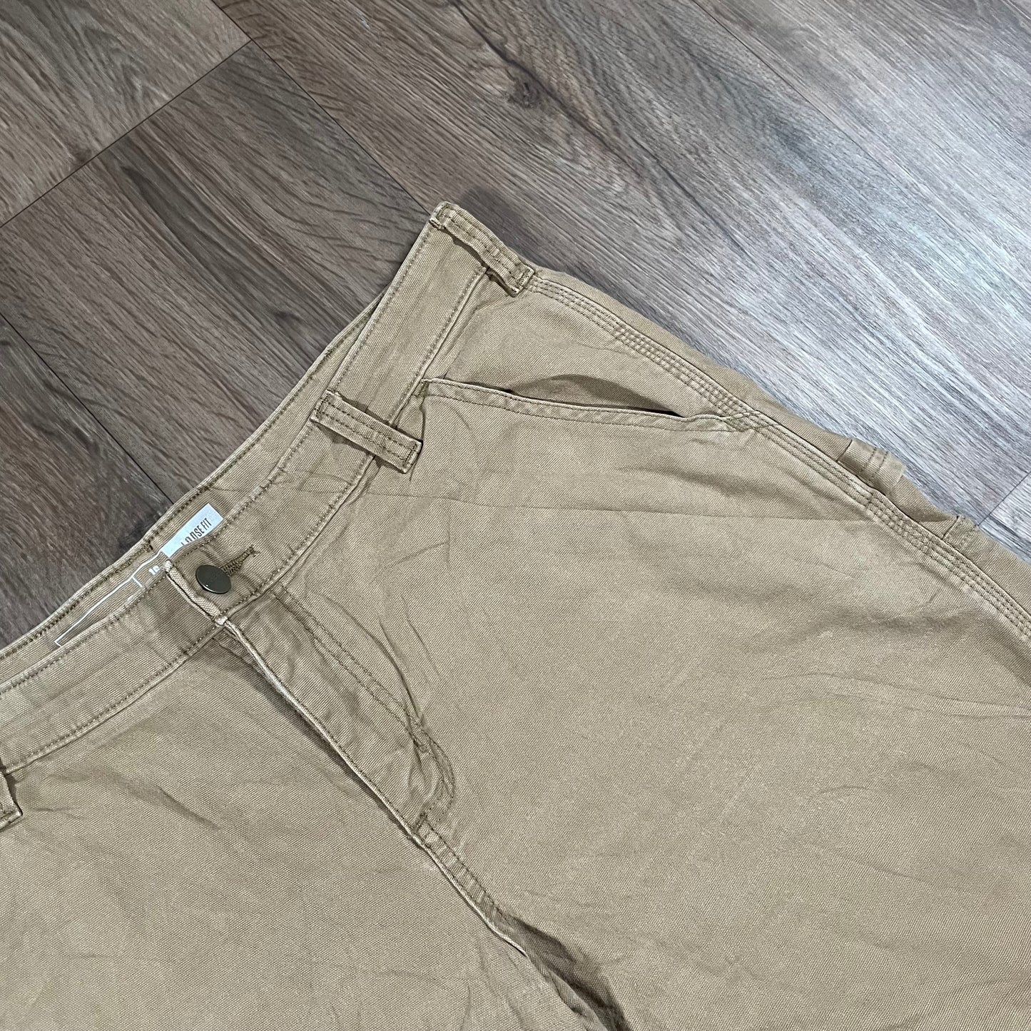 Carhartt Tan Carpenter Shorts