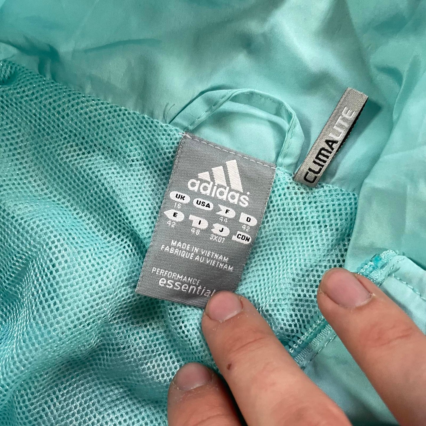 Adidas Blue Track Jacket