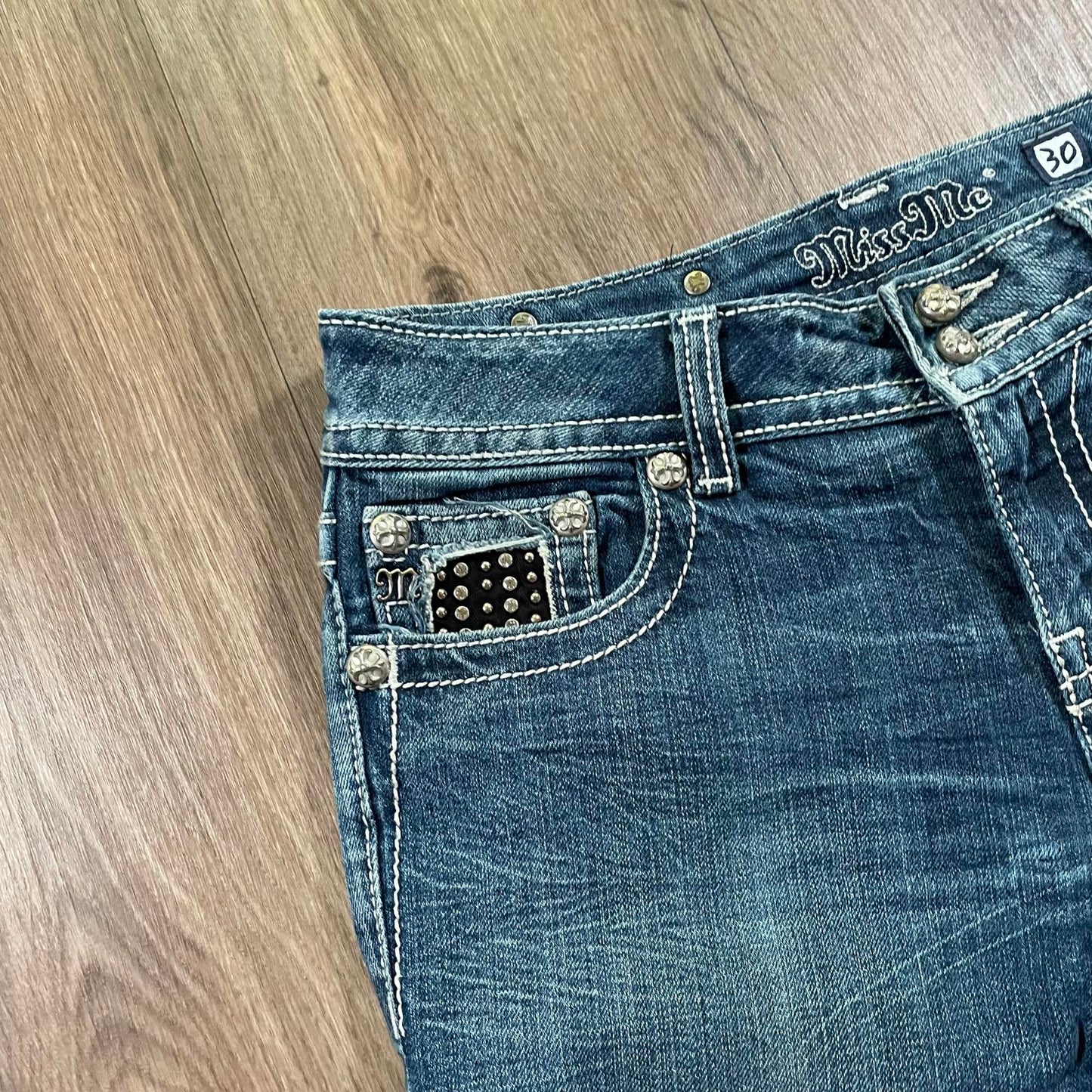 Miss Me Studded Jeans Boot Cut