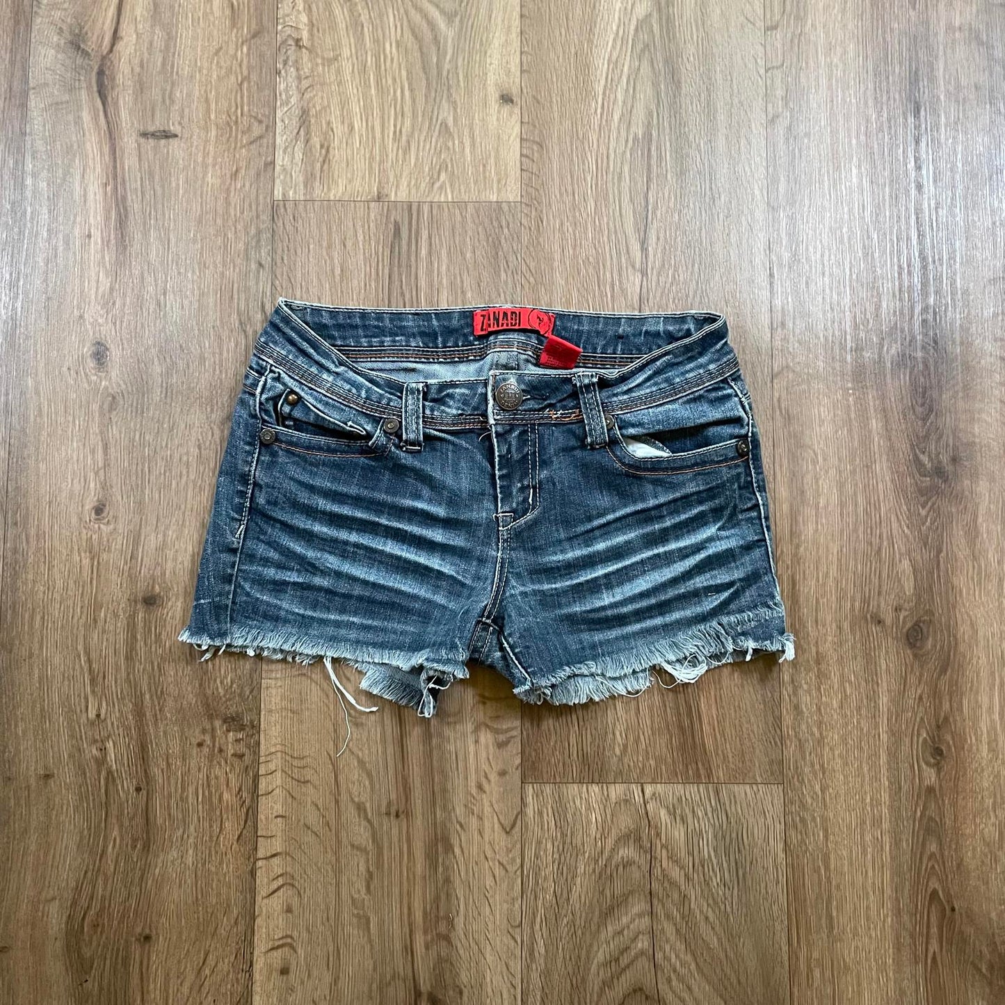 Zanadi Low Waisted Embroidered Shorts