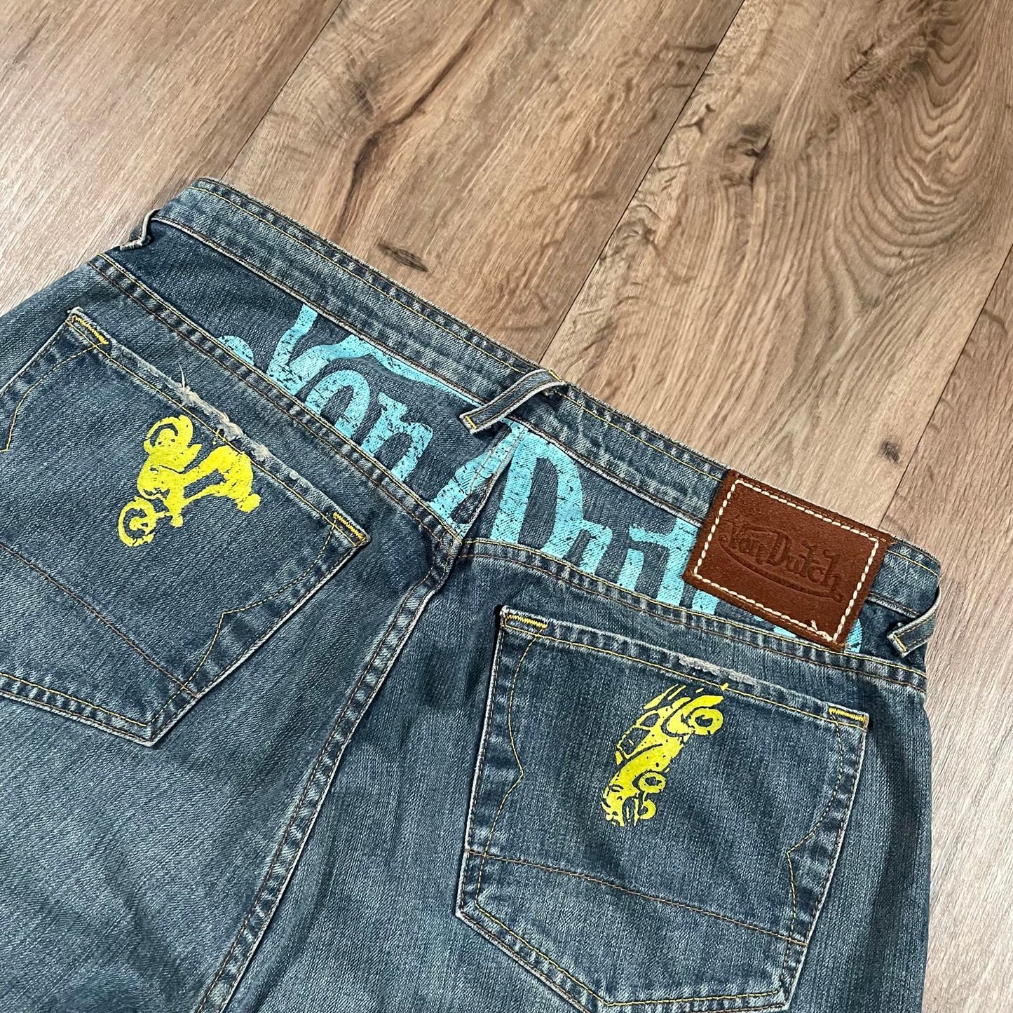 Vintage Von Dutch Blue Jeans