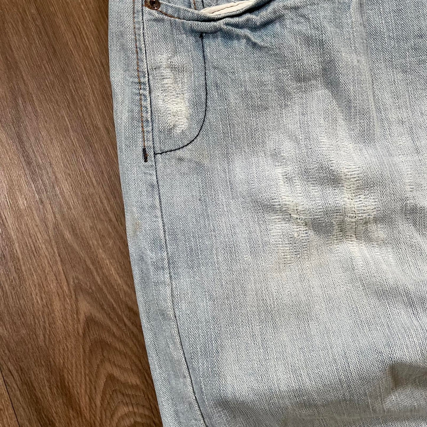 Jordan Carig Light Wash Embroidered Jeans