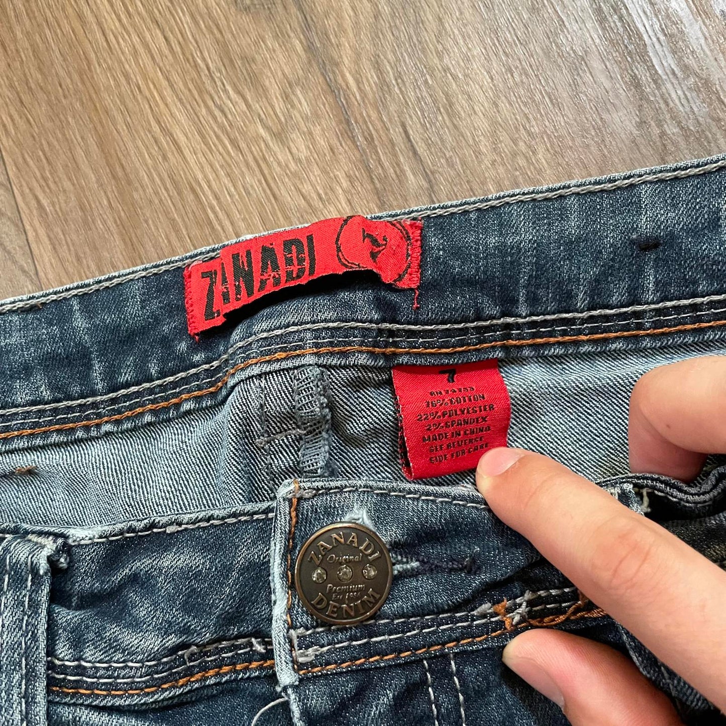 Zanadi Low Waisted Embroidered Shorts