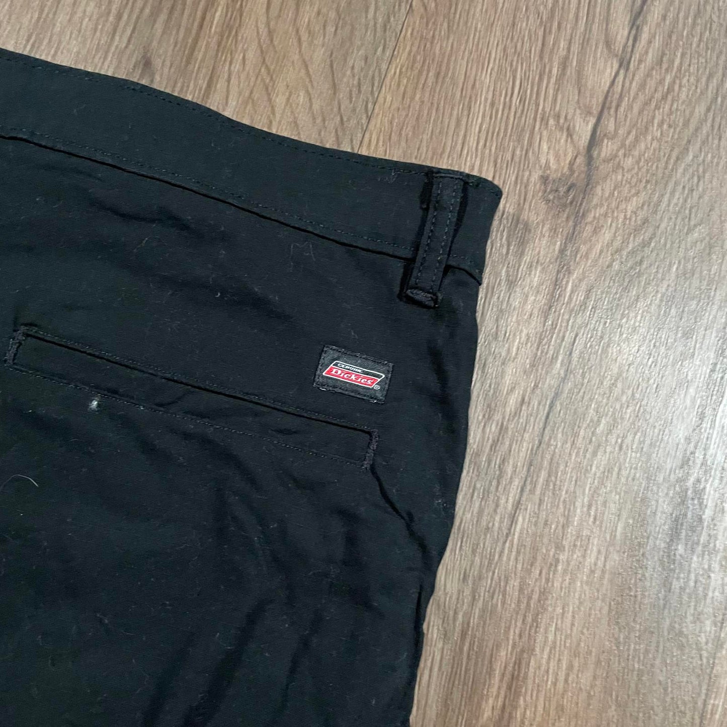 Dickies Black Cotton Shorts