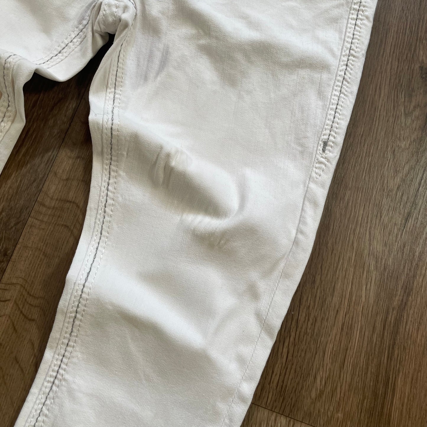 Rock Revival White Straight Leg Jeans