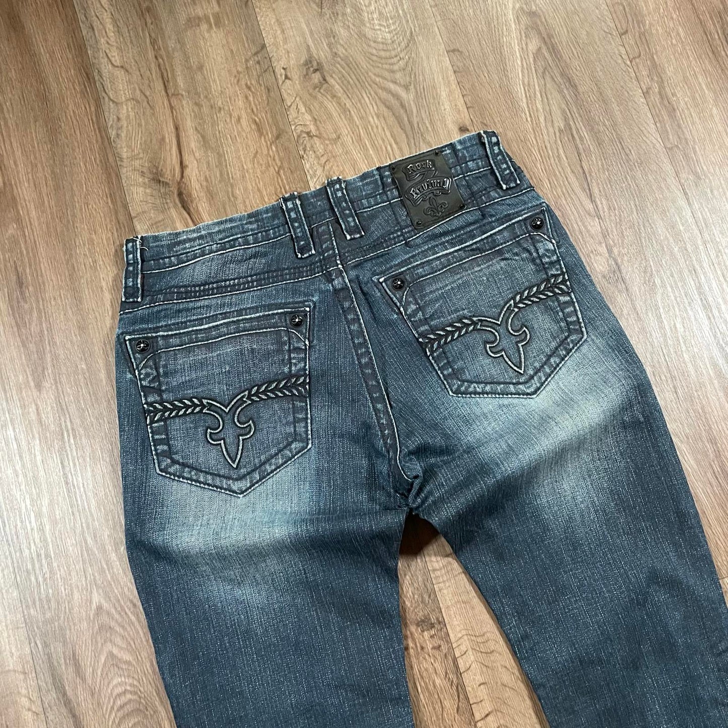 Rock Revival Hector Alt Straight Leg Jeans W34 L33