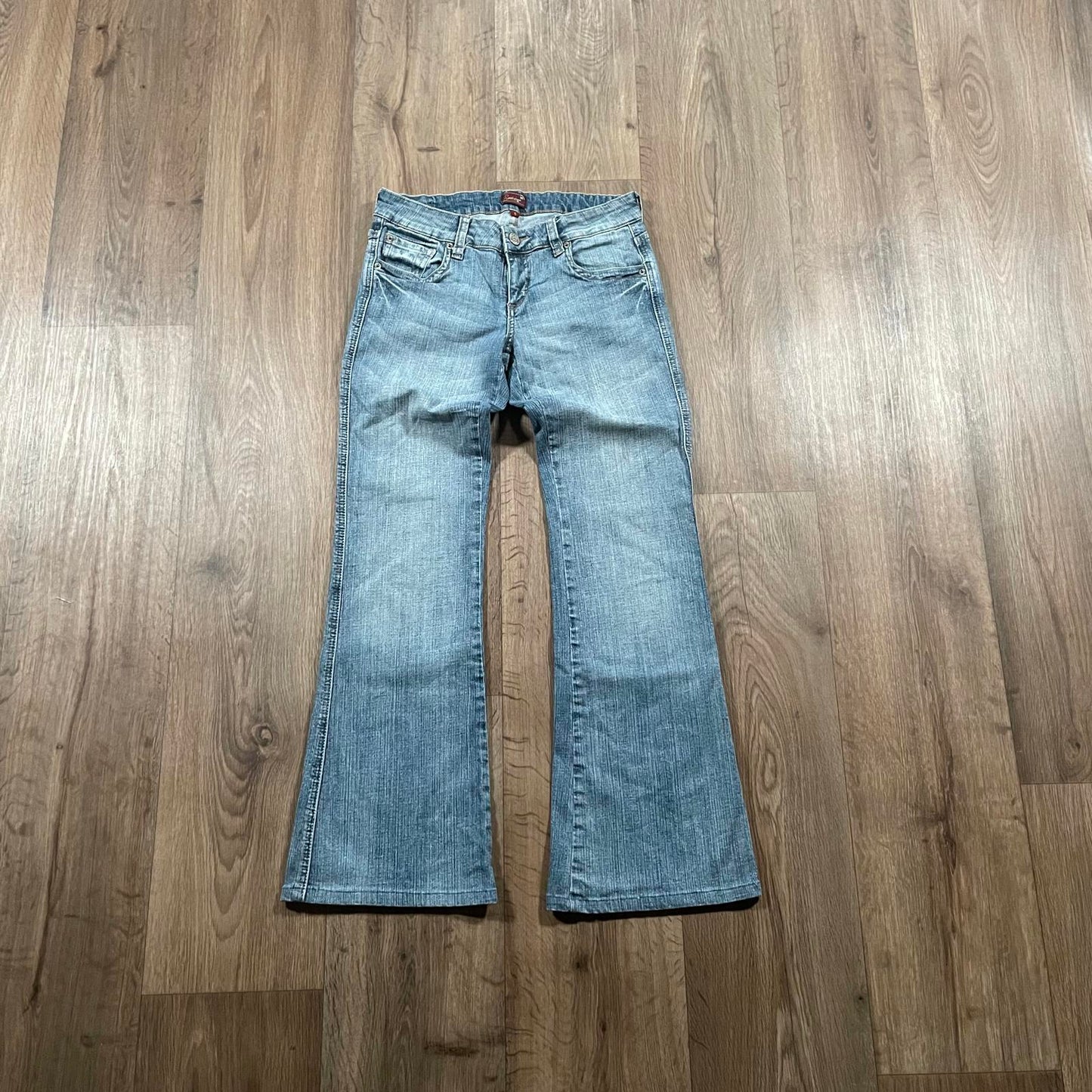 Underground Y2K Embroidered Boot Cut Jeans