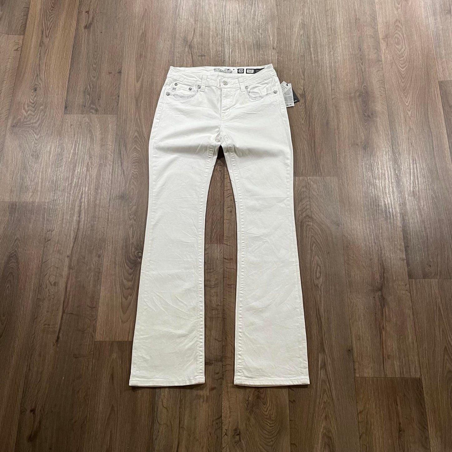 Miss Me White BNWT Boot Cut Jeans