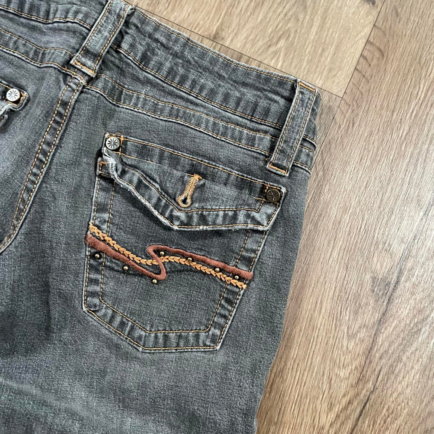 No Boundaries Black Boot Cut Jeans W28 L31