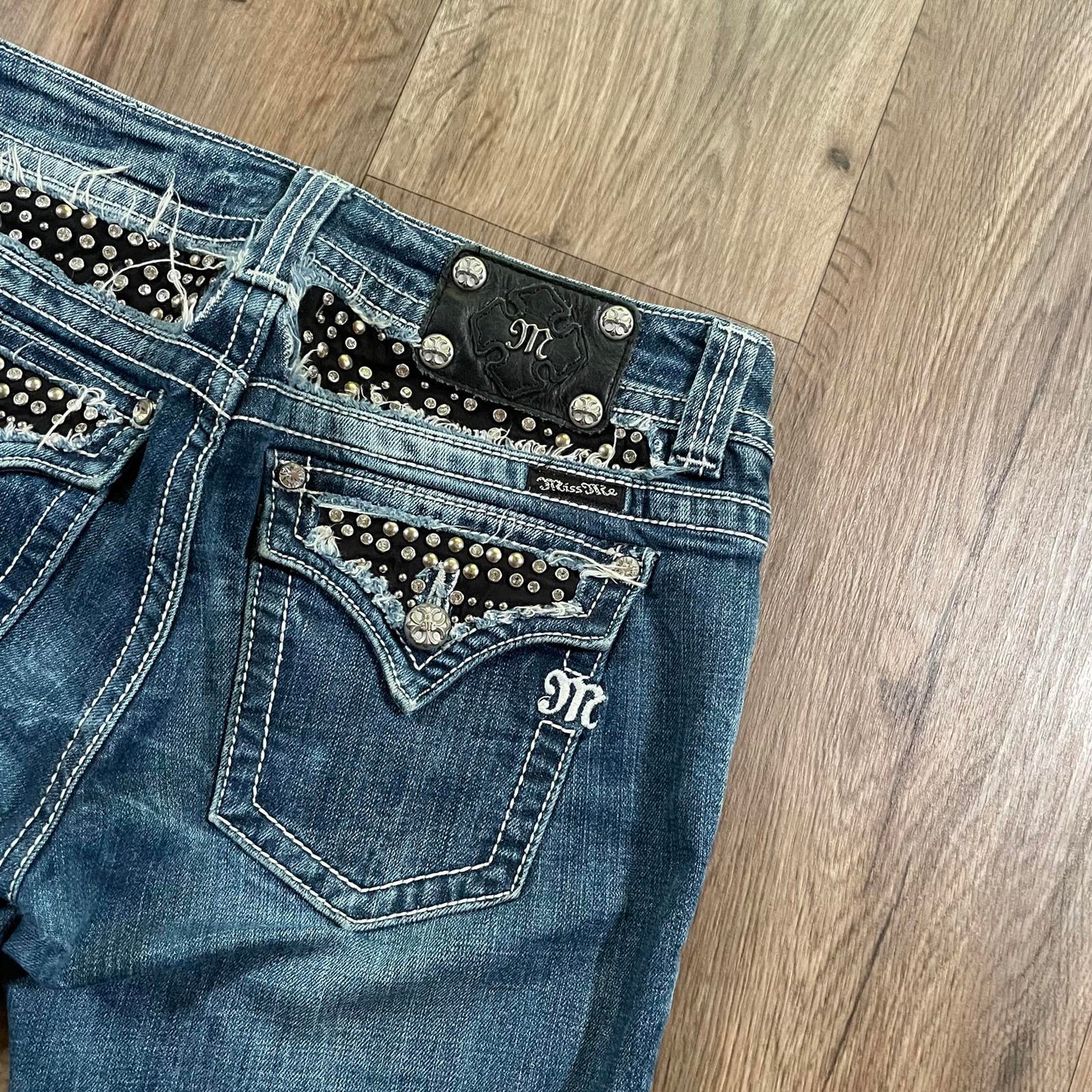 Miss Me Studded Jeans Boot Cut