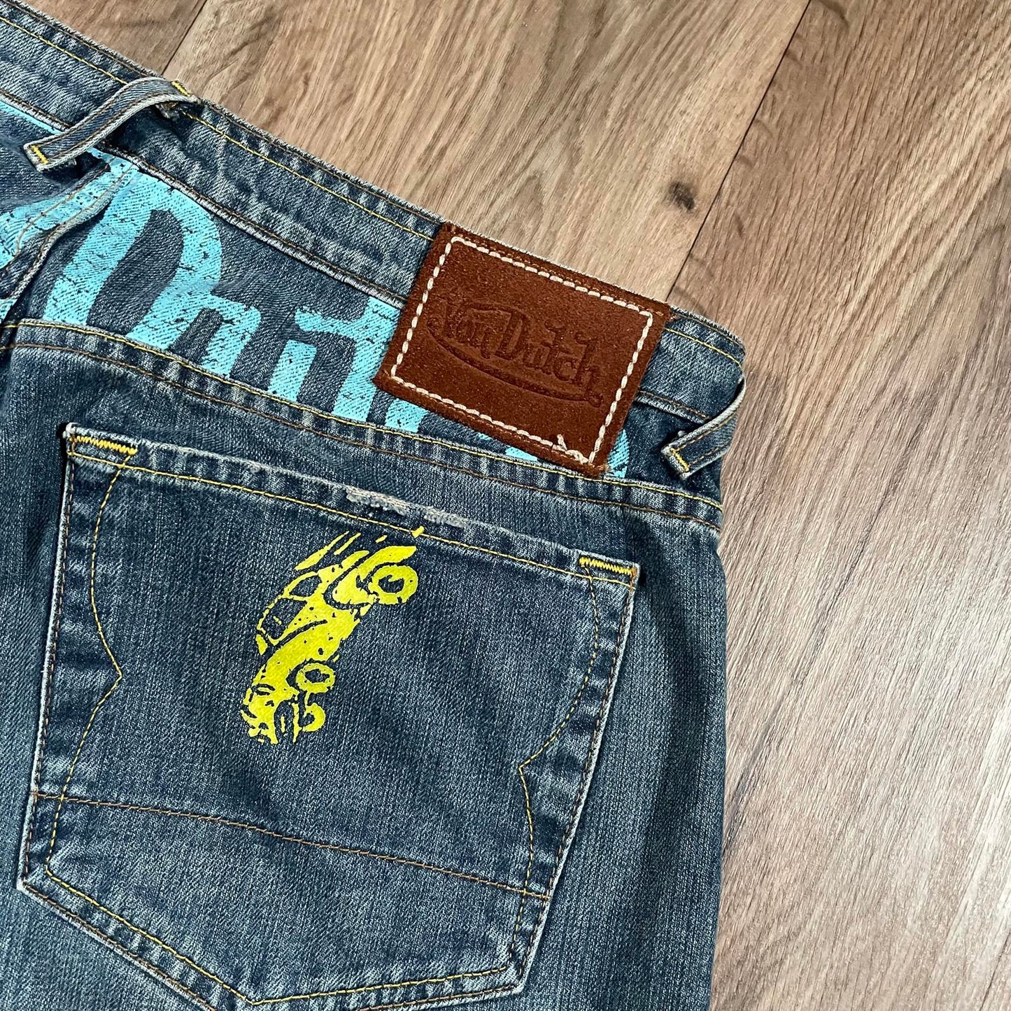 Vintage Von Dutch Blue Jeans