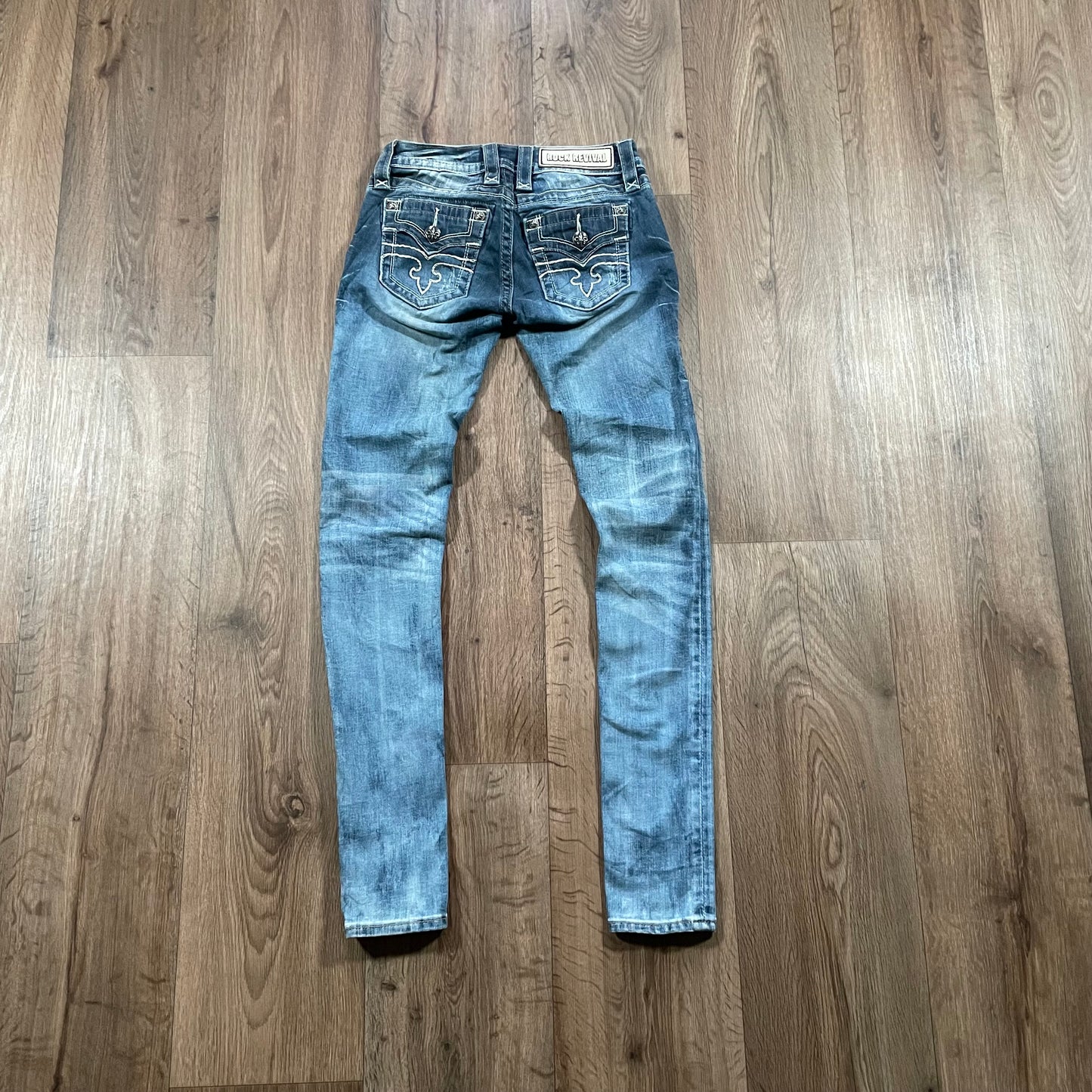 Rock Revival Blue Skinny Jeans