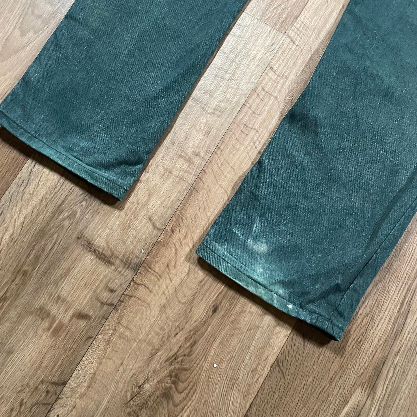True Religion Green Billy Jeans