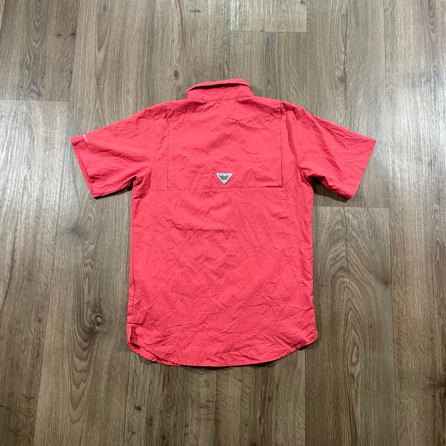 Vintage Columbia PFG Short Sleeve Shirt Red