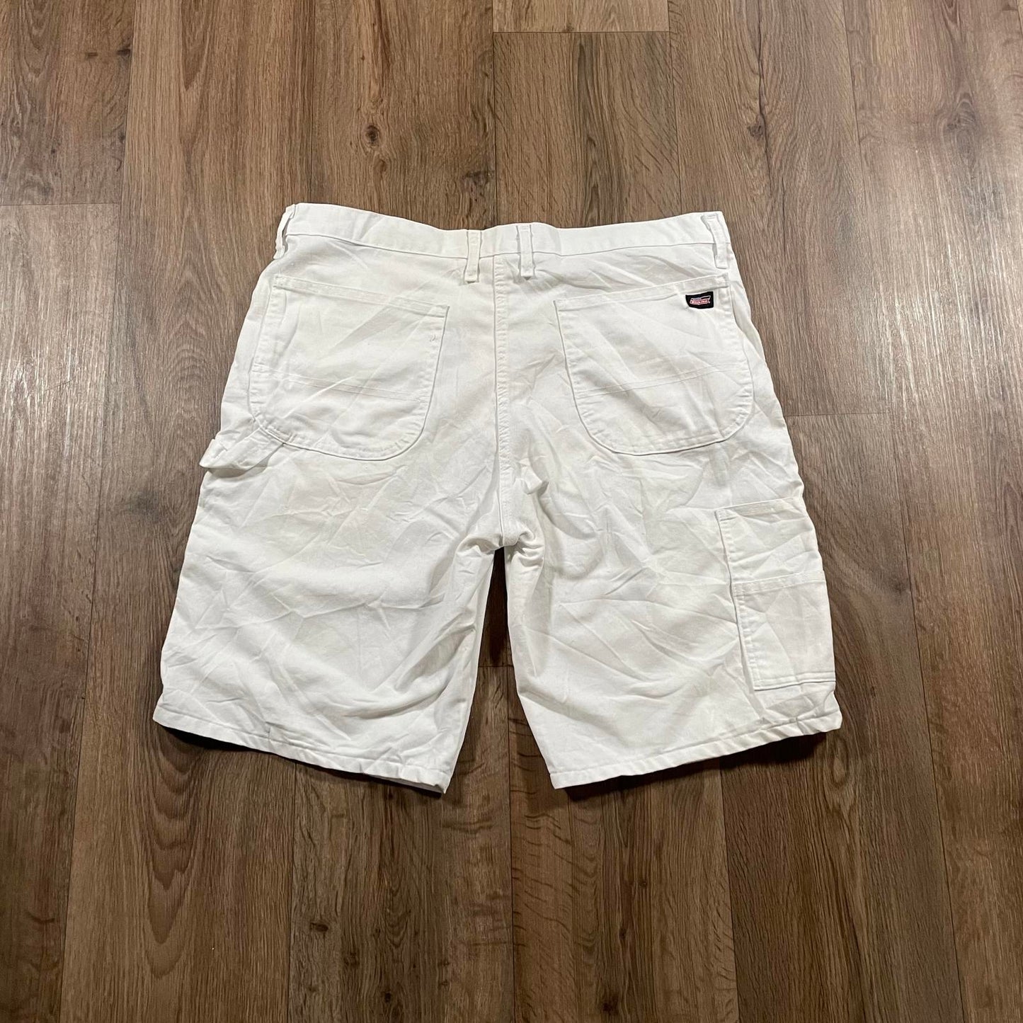 Dickies White Carpenter Shorts