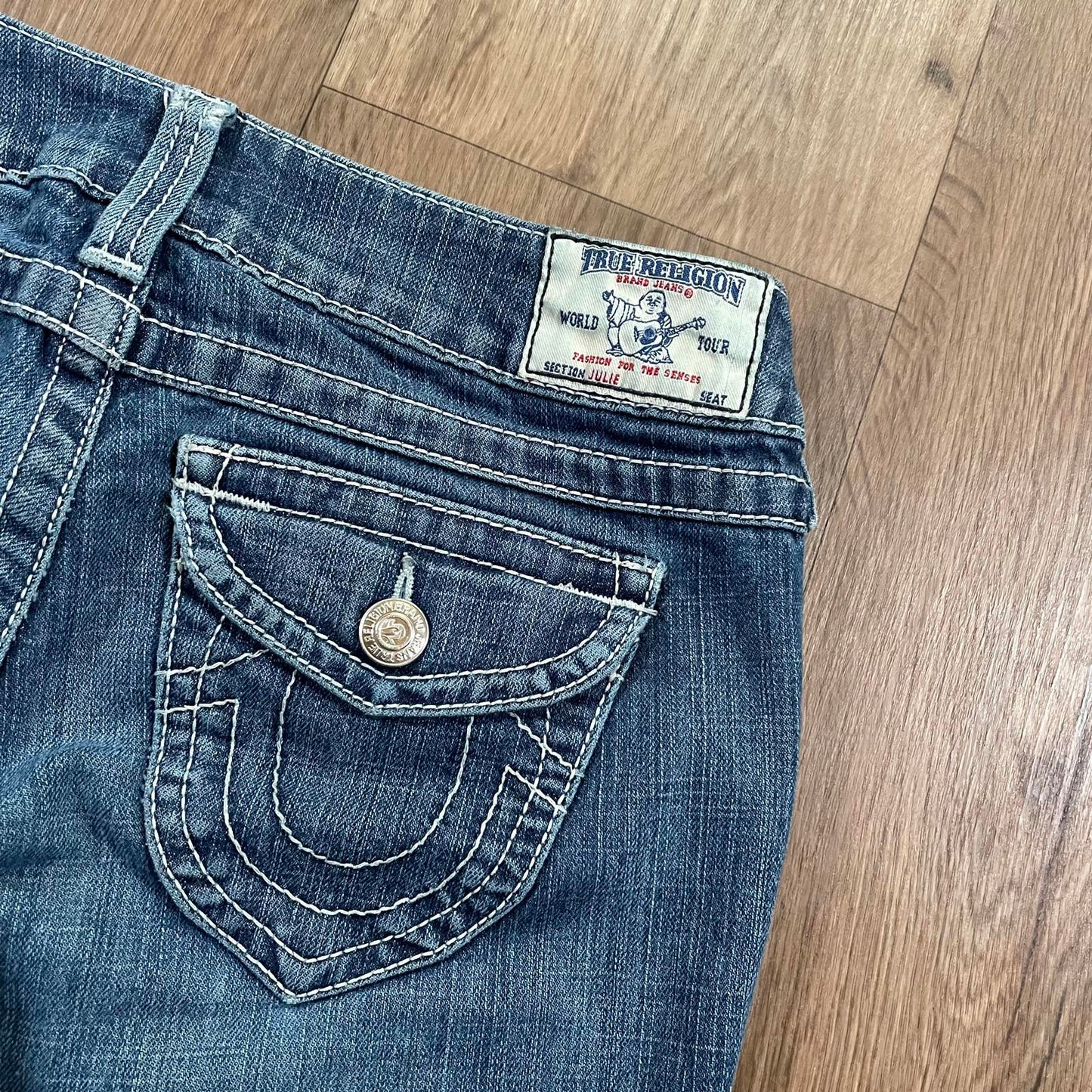 True Religion Straight Leg Jeans