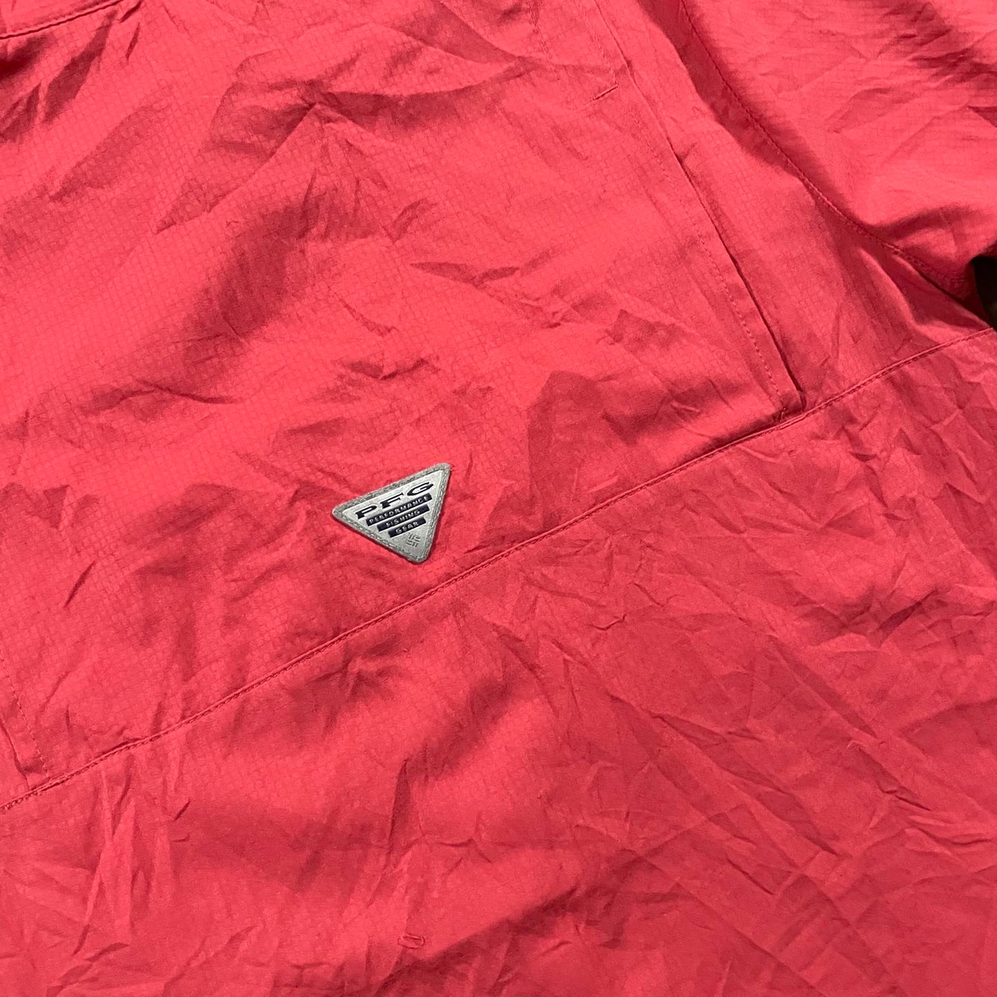 Vintage Columbia PFG Short Sleeve Shirt Red