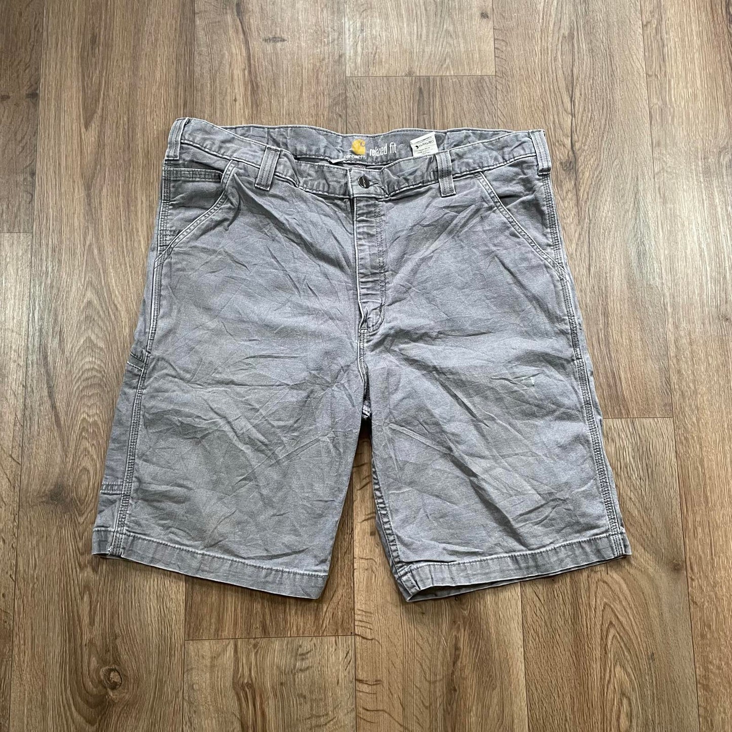 Carhartt Grey Carpenter Shorts W38
