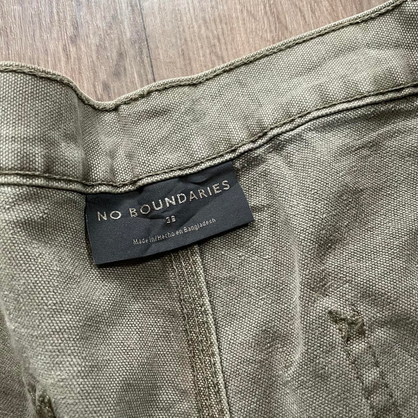 Vintage Carpenter Denim Shorts Green