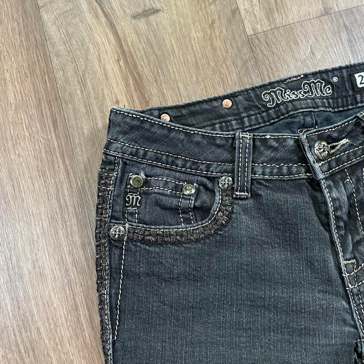 Miss Me Black Skinny Jeans