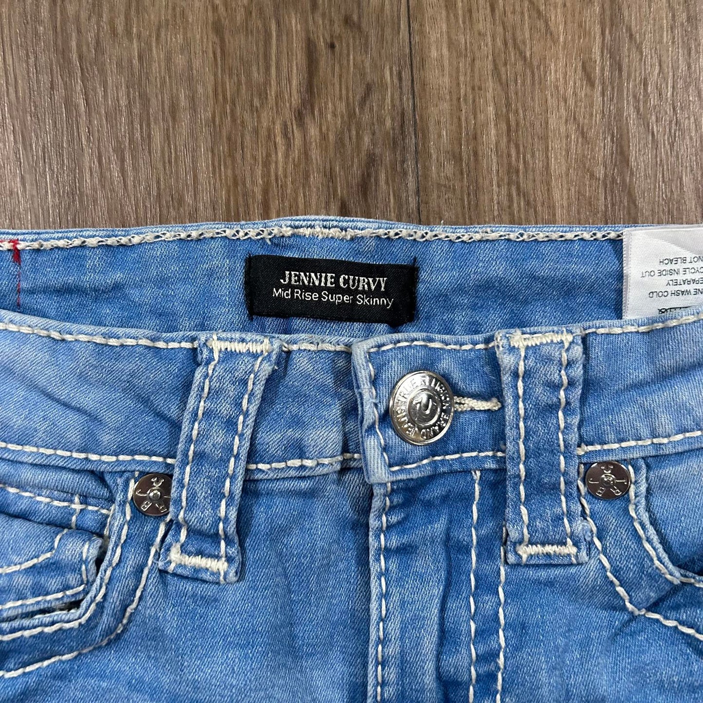 True Religion Light Blue Shorts