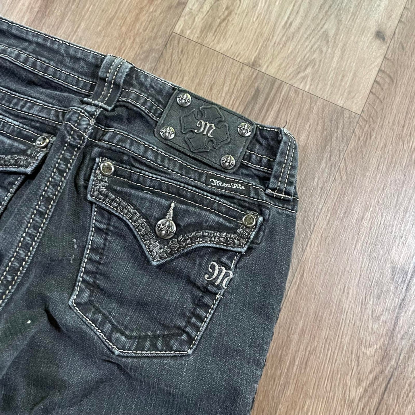 Miss Me Black Skinny Jeans