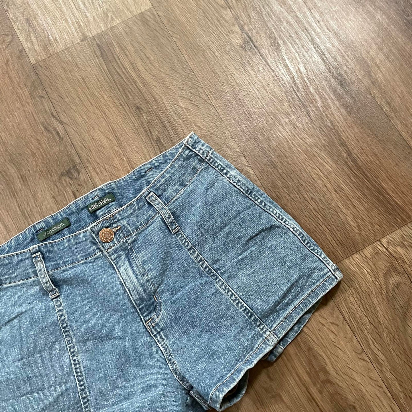 Wild Fable Pleated High Waist Shorts
