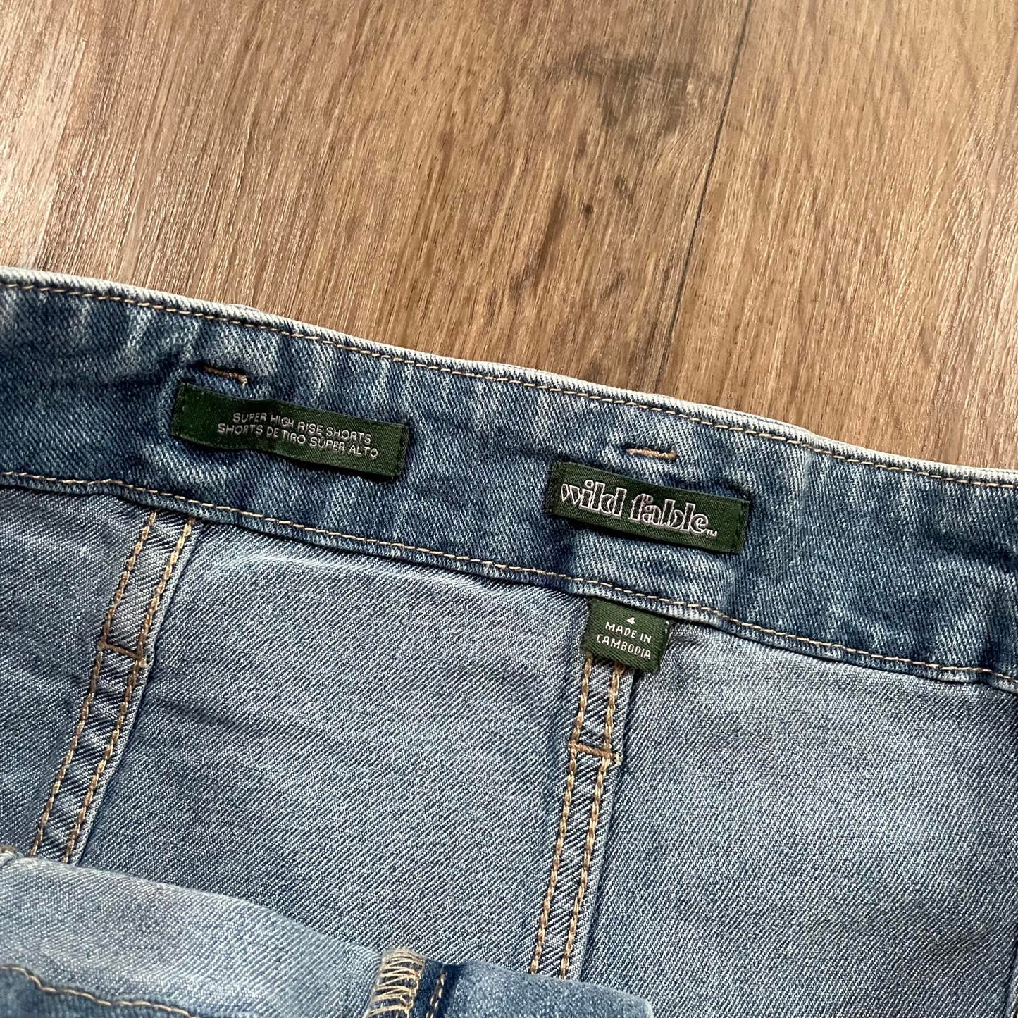 Wild Fable Pleated High Waist Shorts