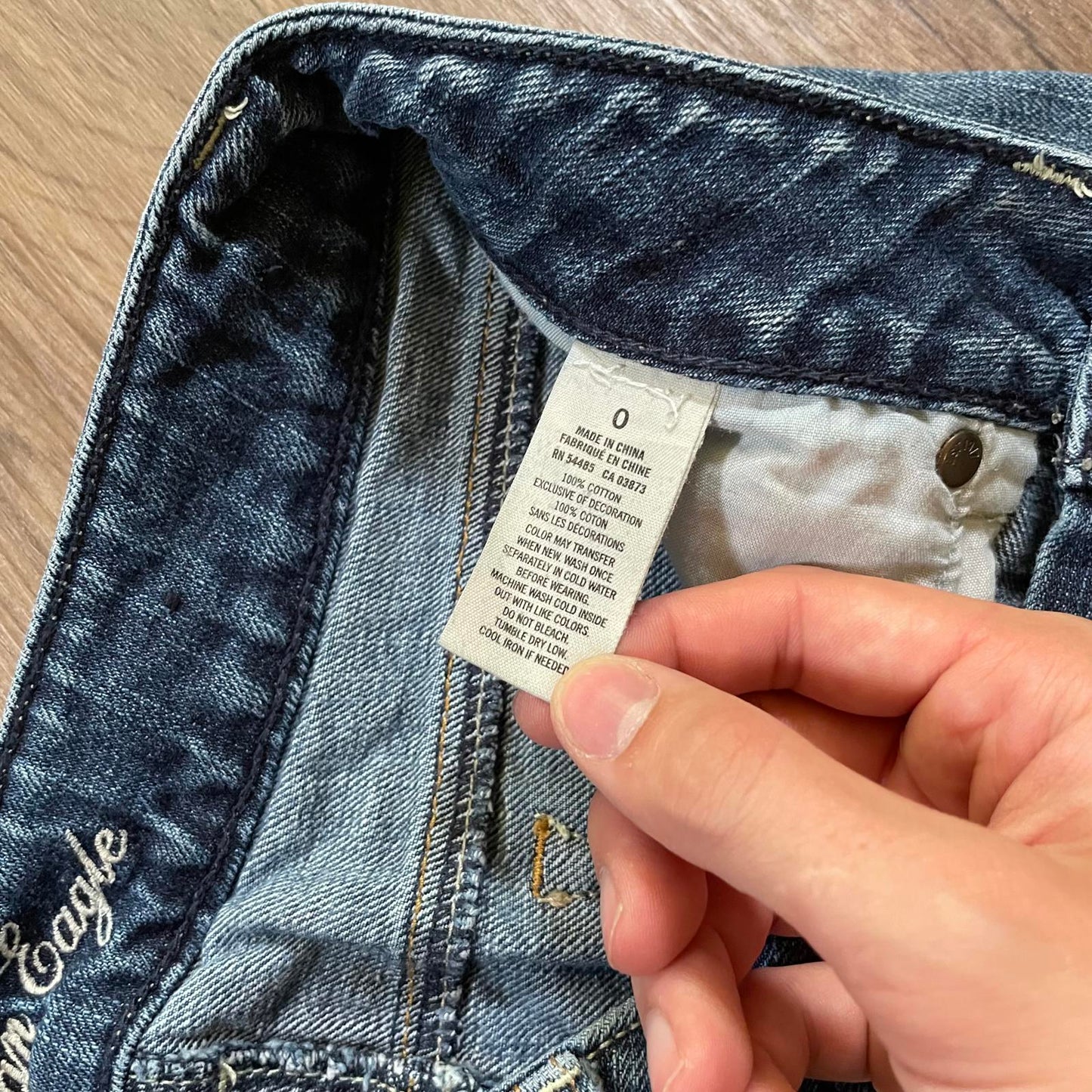 American Eagle Distressed Mini Shorts