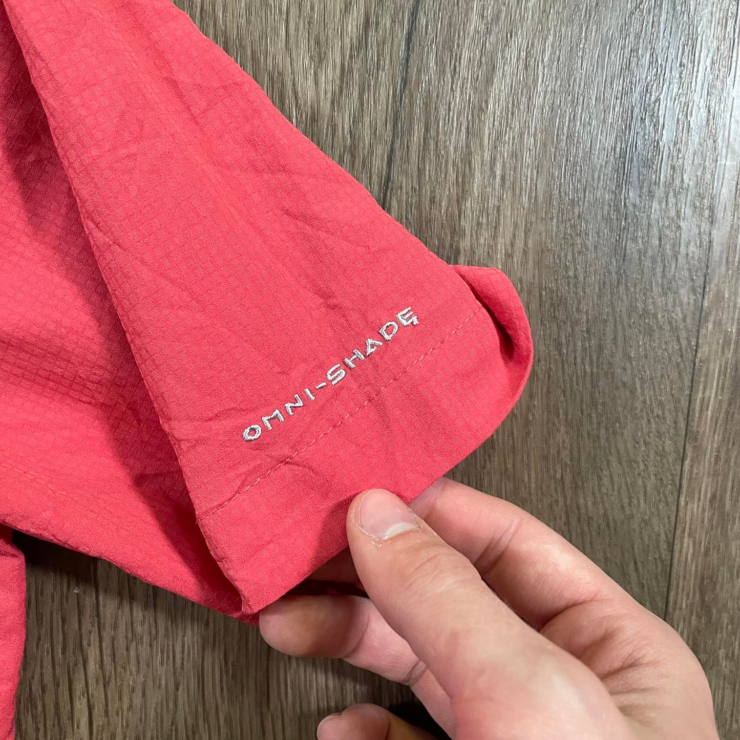 Vintage Columbia PFG Short Sleeve Shirt Red