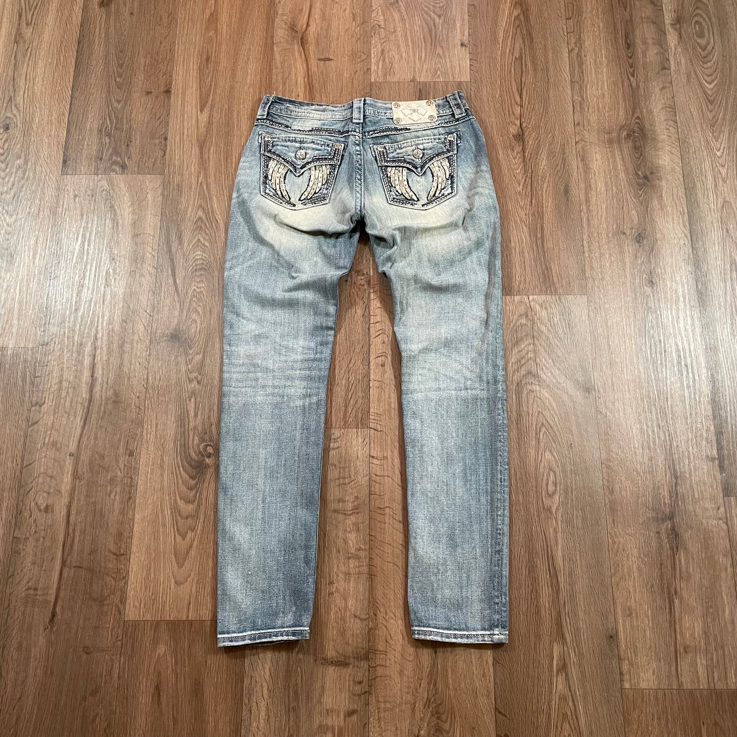 Miss Me Angel Wing Skinny Jeans
