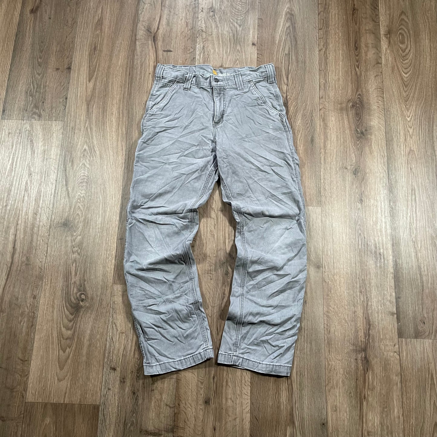 Carhartt Grey Carpenter Trousers W32 L30