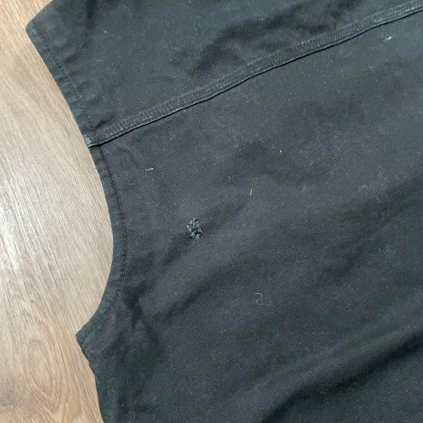 Carhartt Black Hooded Gilet