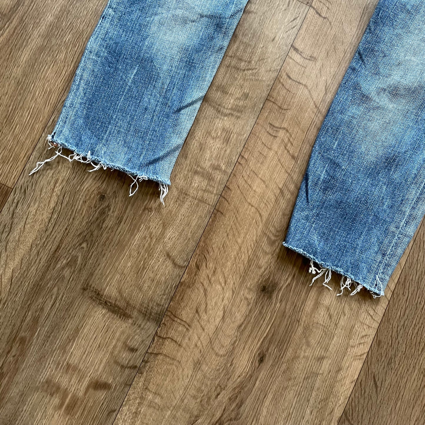Rock Revival Cut Off Skinny Jeans