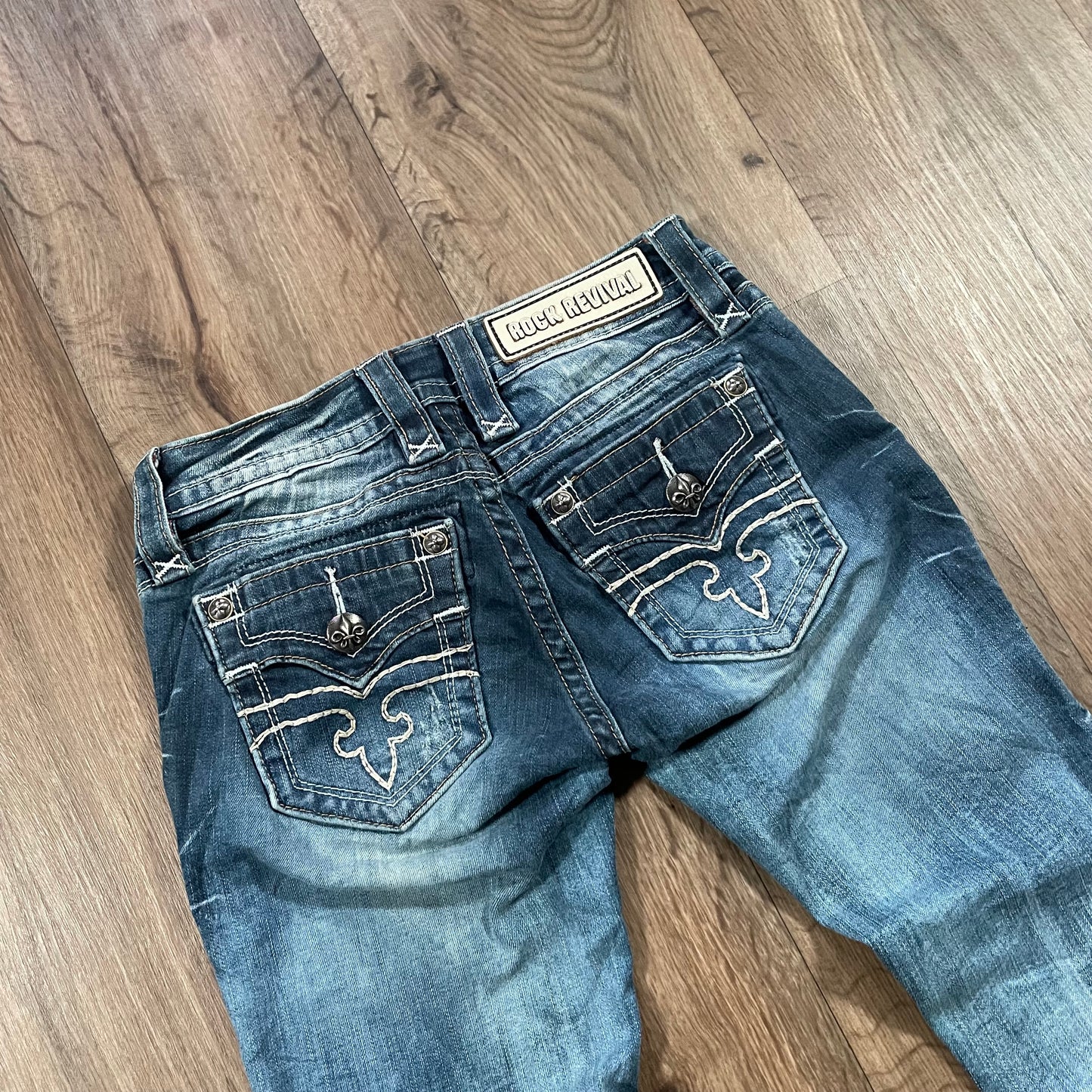 Rock Revival Blue Skinny Jeans