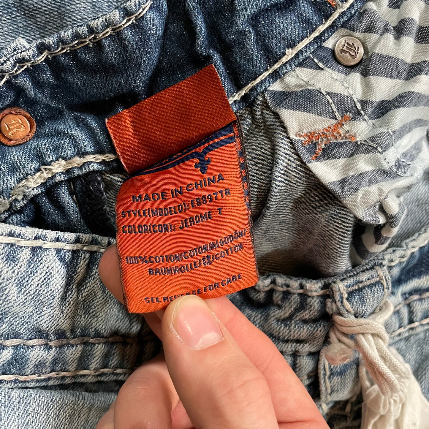 Rock Revival Straight Jeans with Pouch Attached