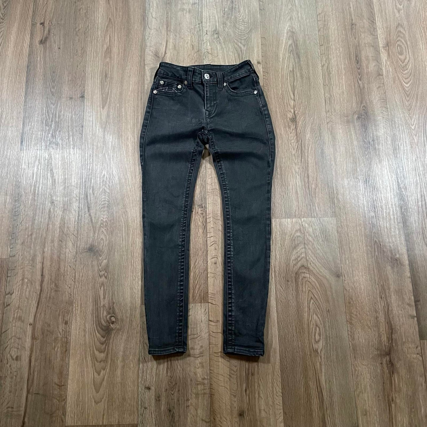 True Religion Mid Rise Skinny Jeans W26 L28