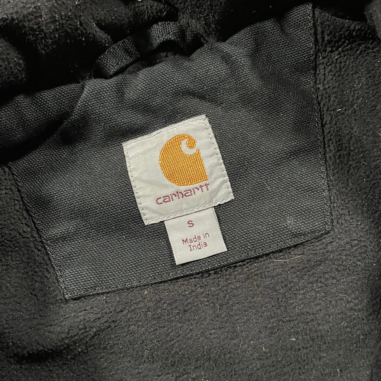 Carhartt Black Hooded Gilet