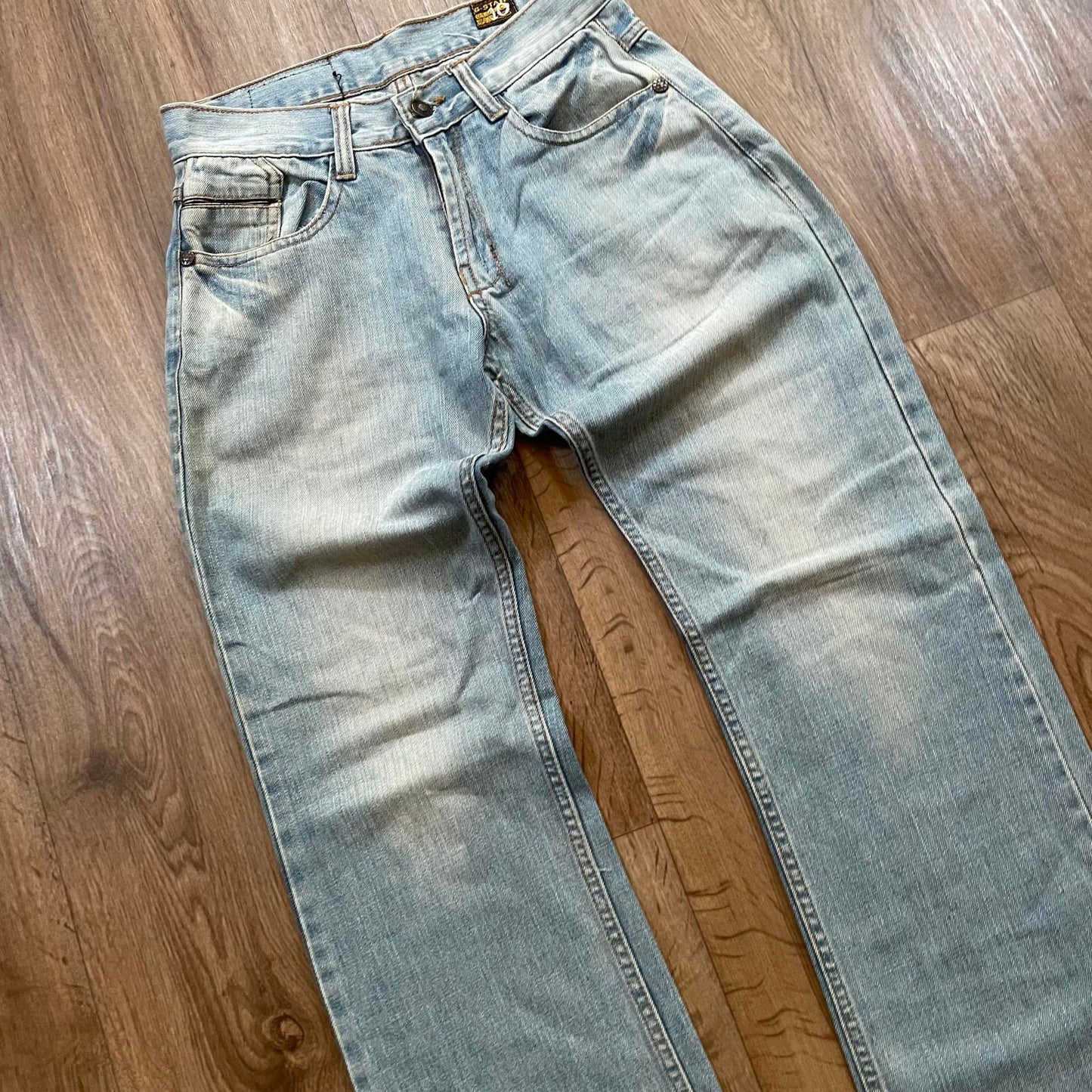G-Star Embroidered Straight Jeans