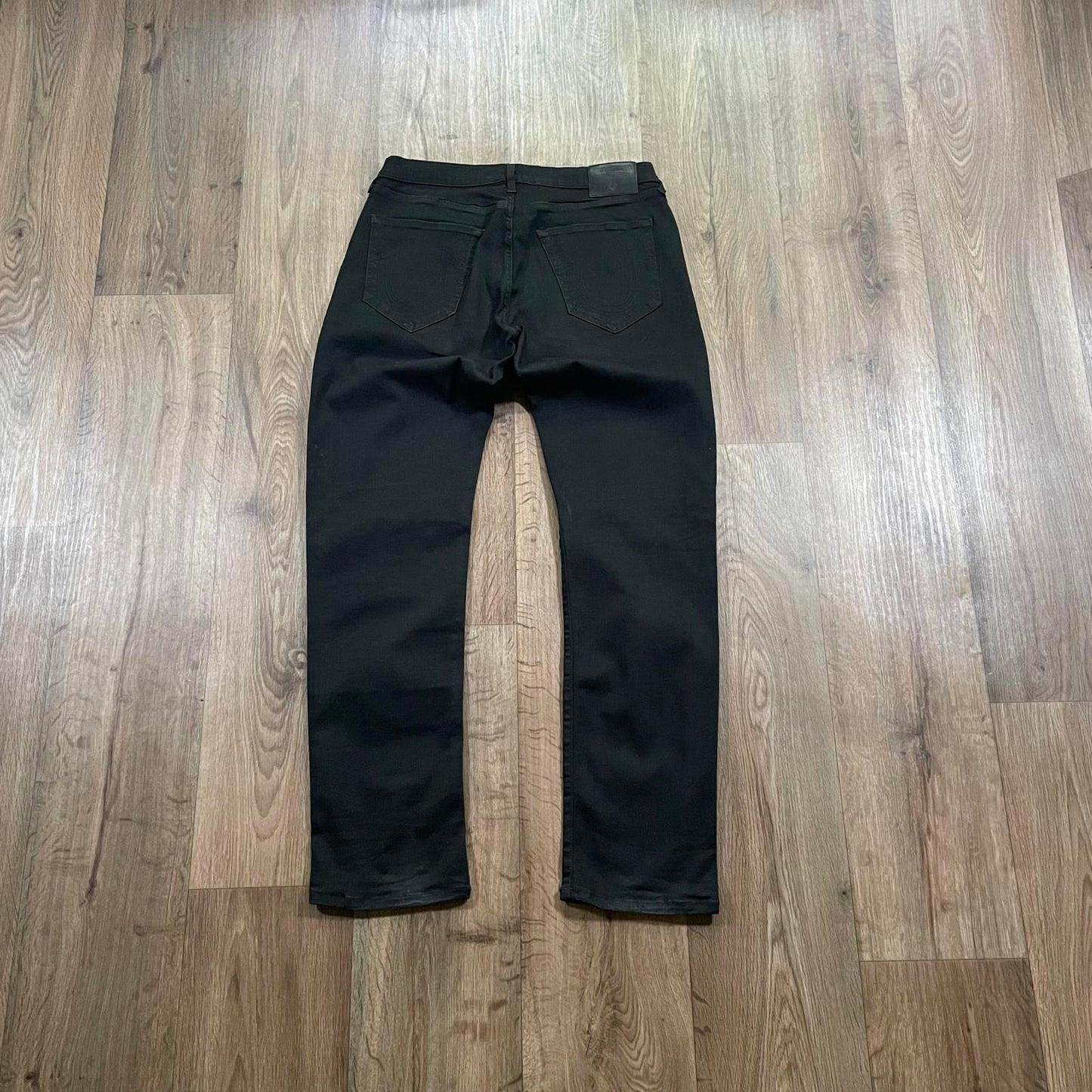 True Religion Black Slim Jeans W35 L32